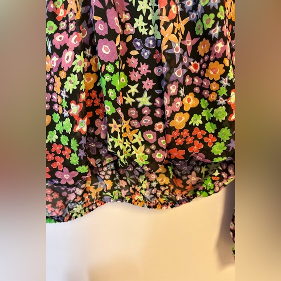 Zara Floral Blouse - Picture 4 of 9